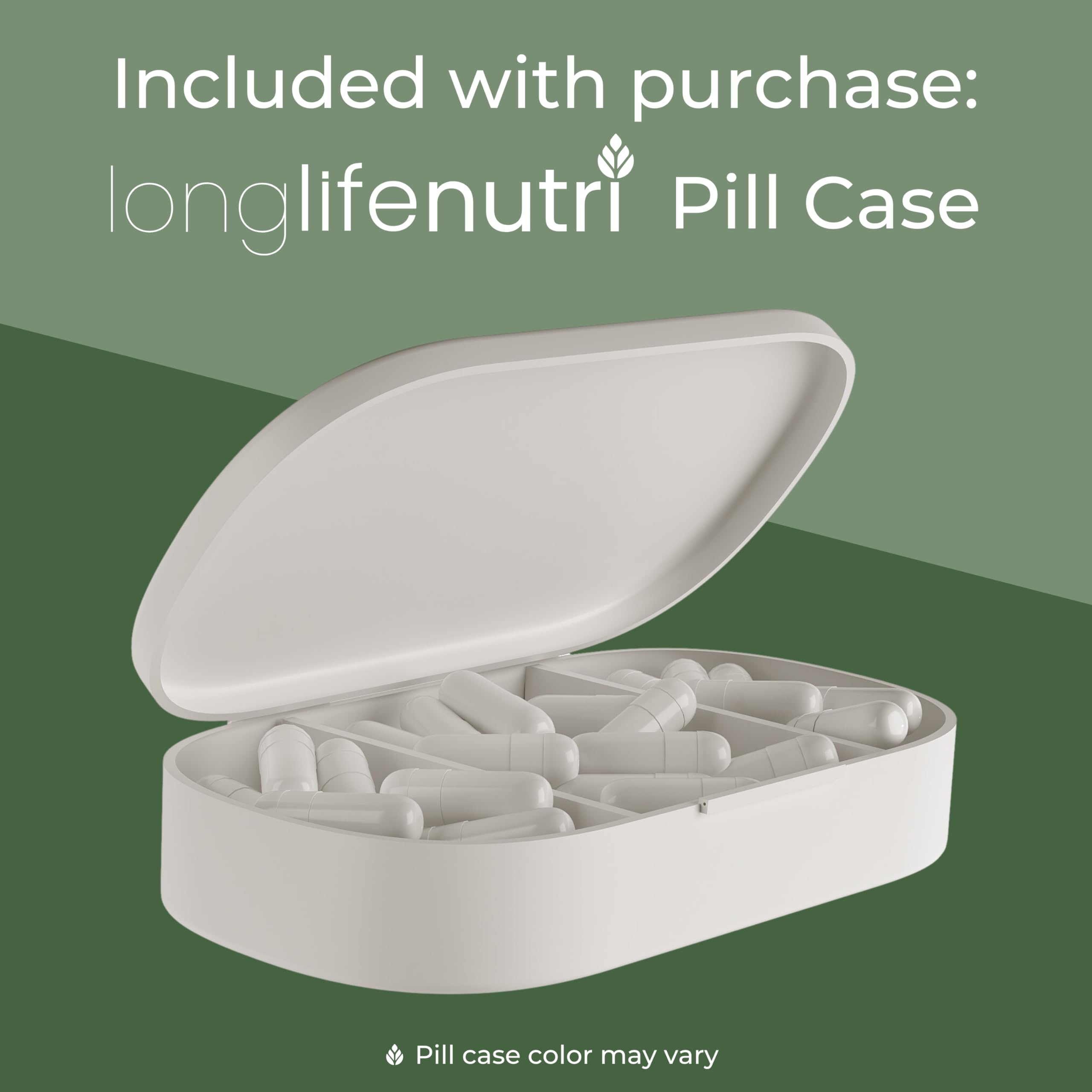 Étiquette organique LongLifeNutri PEA, formulation naturelle