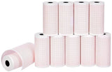 LongTeco papier ECG 10 rouleaux pour impressions nettes et fiables.