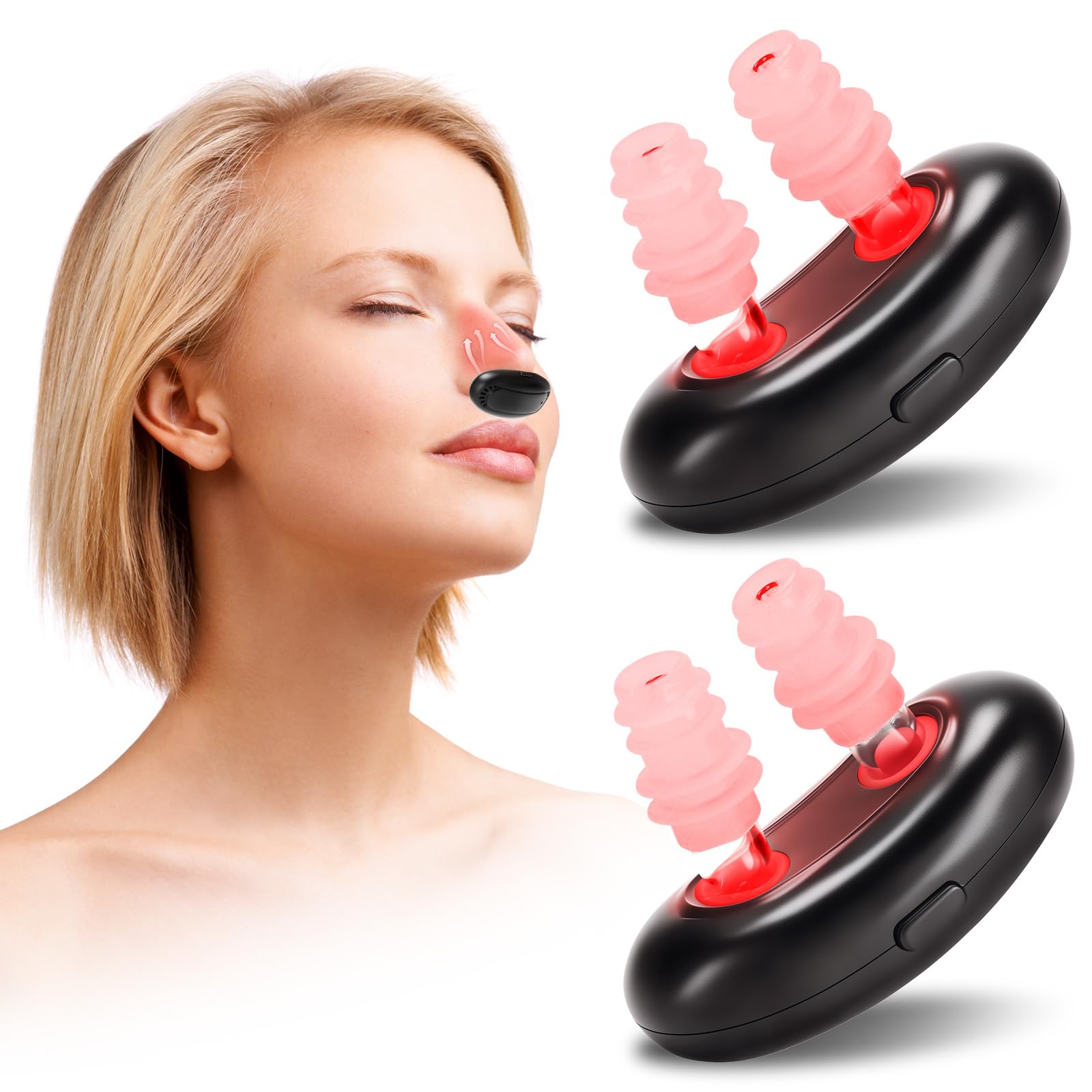 Lonicerkz thérapie nasale avec lumière rouge pour apaiser les voies nasales.