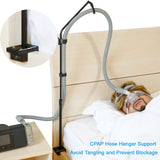 Support-tuyau LONYEON CPAP pliable, rangement facilité.