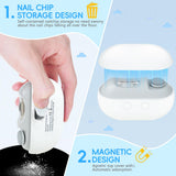LOQOMI polissage ongles DEL lumière pour une finition lisse et brillante