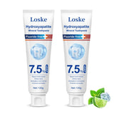 Loske dentifrice hydroxyapatite, tube visible, protection de l'émail et reminéralisation.