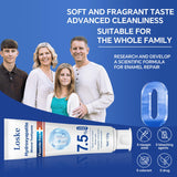 Loske Hydroxyapatite - haleine fraîche et éclat léger après brossage.