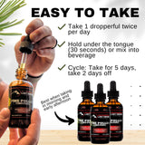Certificat laboratoire indépendant – Lost Empire Herbs Pollen de Pin Tincture.