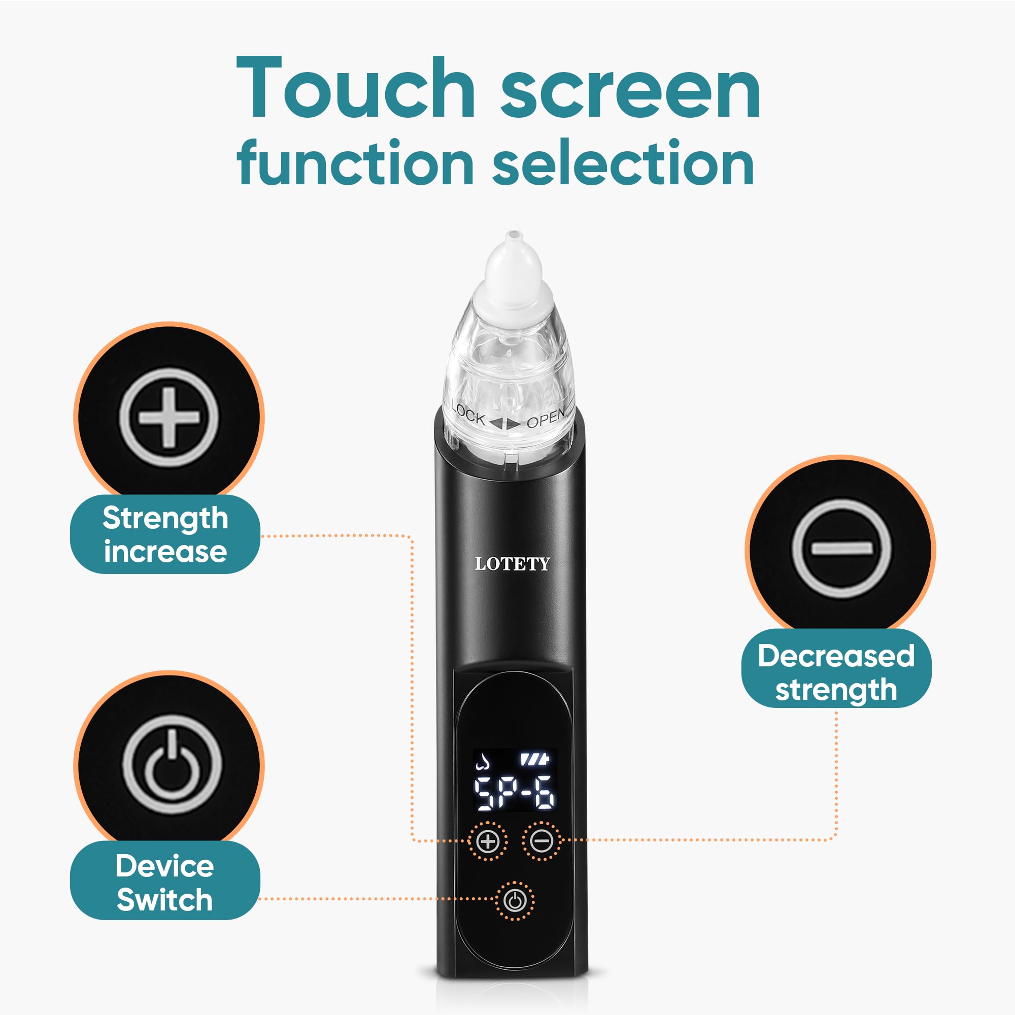 LOTETY débouche-trompe d Eustache design compact et portable idéal en voyage.