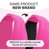 LotFancy bandeau glace-visage velcro: fixation sécurisée autour du visage