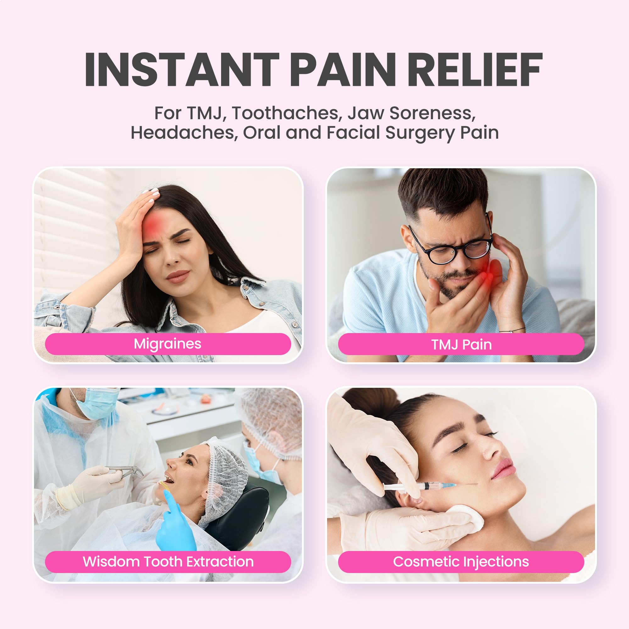 LotFancy bandeau glace-visage résistant et étanche, usage quotidien
