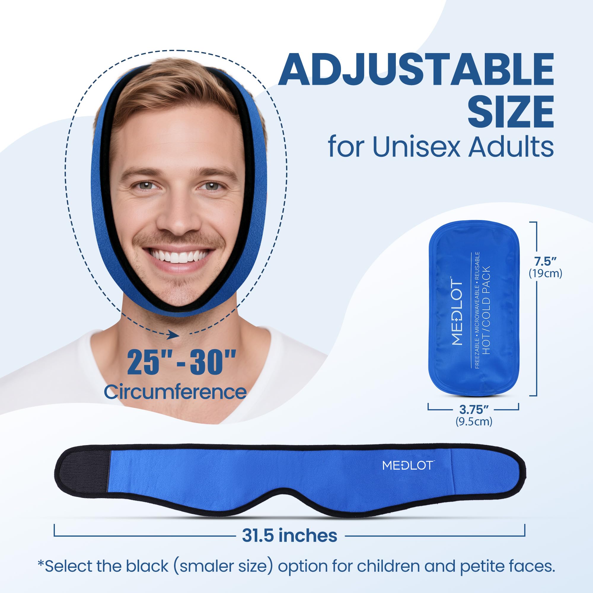 LotFancy pack gel glace visage: thérapie froide pratique et rapide.