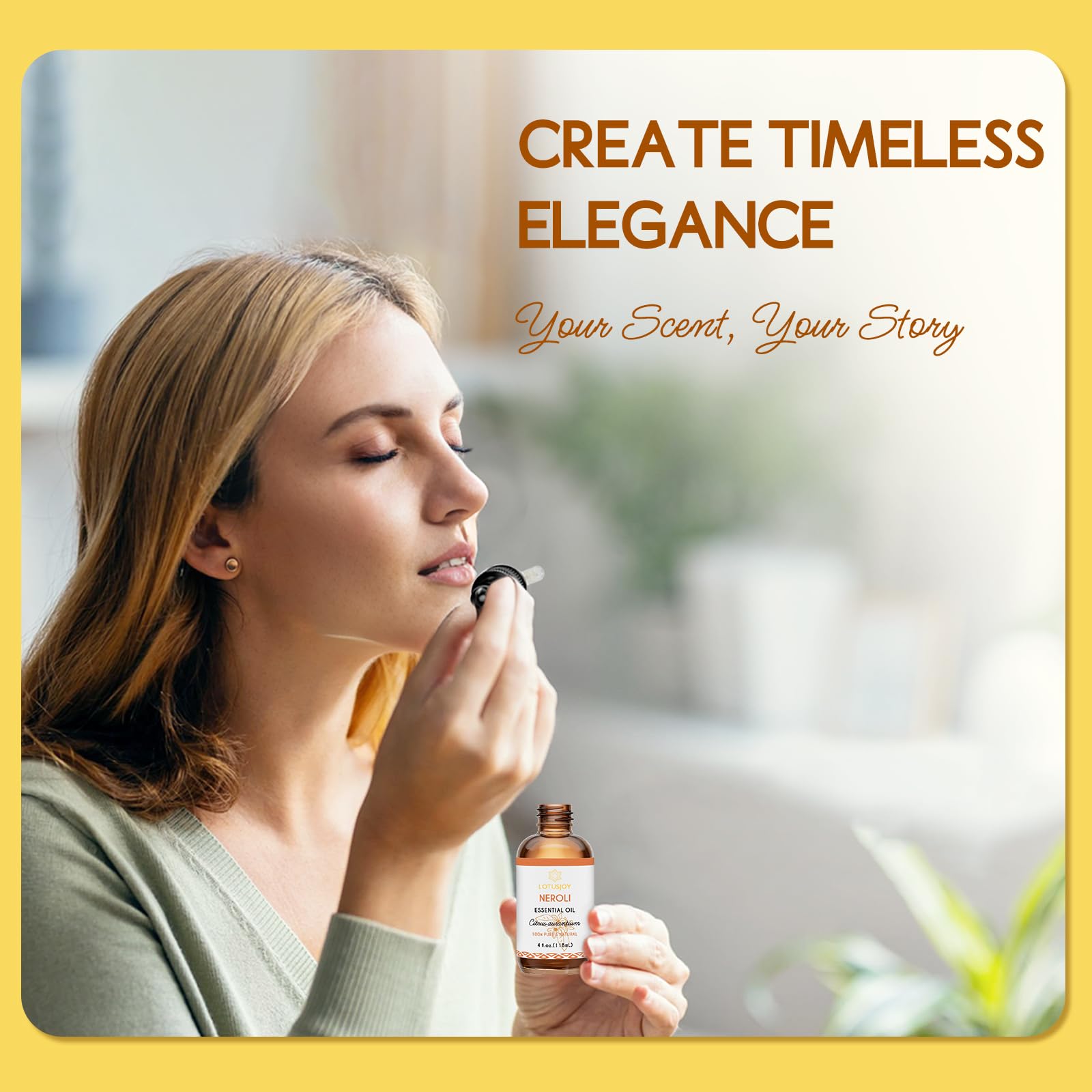 LotusJoy Neroli – soin peau crémeux, parfum frais et apaisant