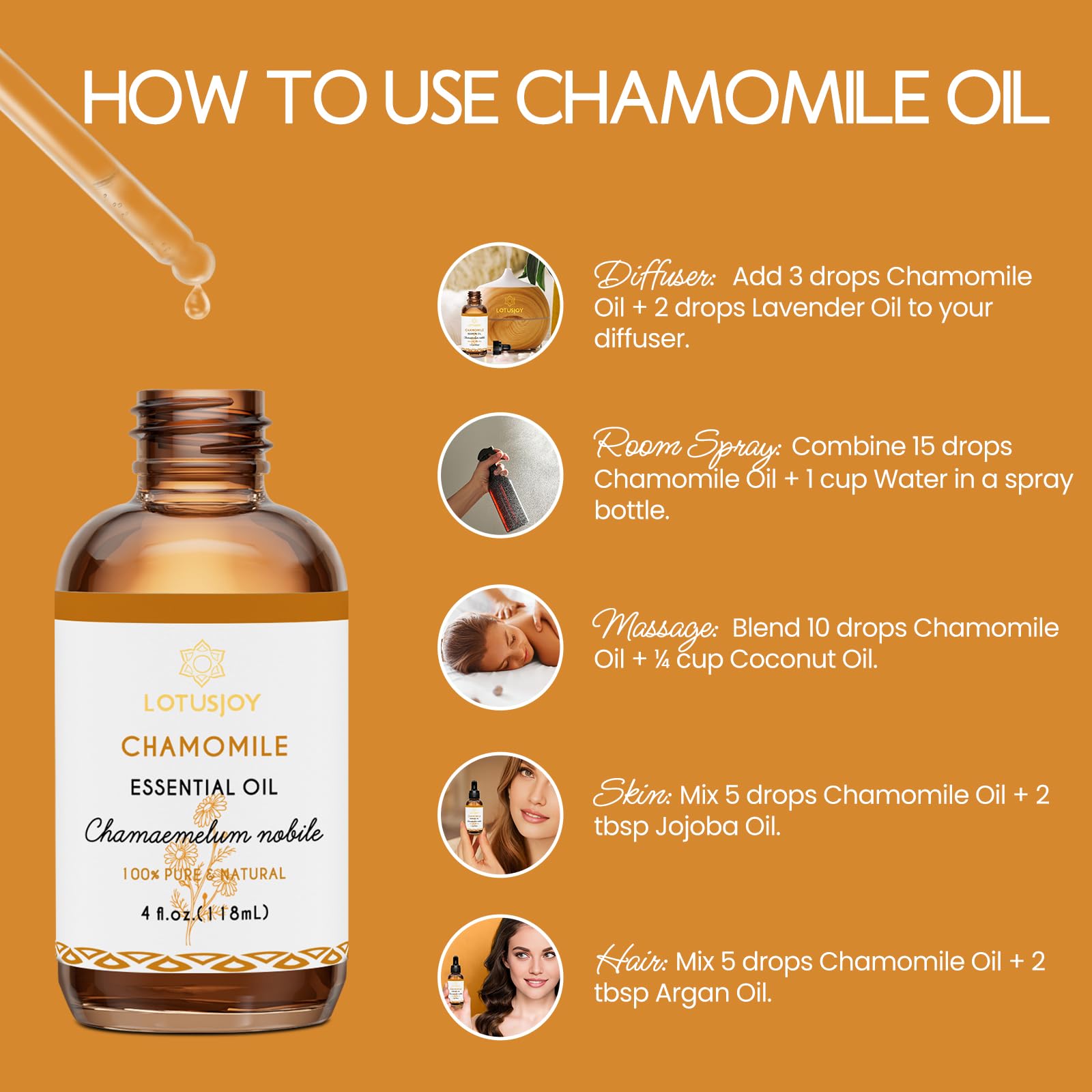 LOTUSJOY soin visage camomille, douceur cutanée