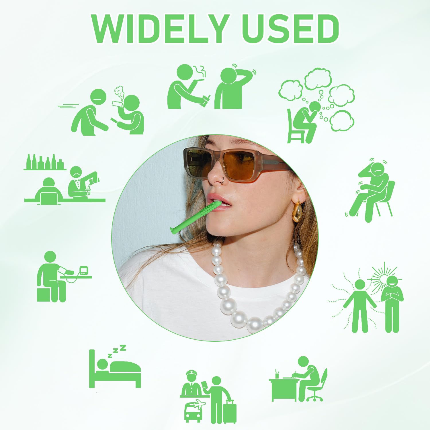 Ensemble trois pièces Loupai Breather Sticks, parfait pour voyages et bureau.