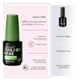 Love easy Gel Builder couleur rose bébé offre une teinte durable.