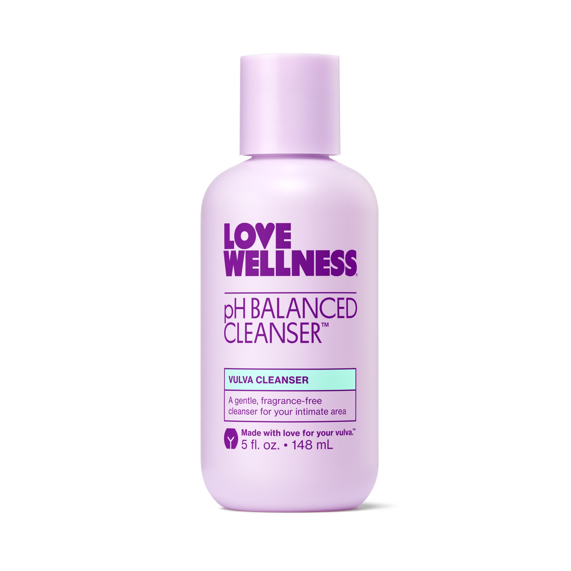 Love Wellness nettoyant pH équilibrant — bouteille prête à l’emploi pour l’hygiène intime naturelle