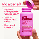 Love Wellness Good Girl Probiotics: capsule facile à prendre au quotidien.