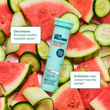 Love Wellness Hello Burn Energize électrolytes pour hydratation durable.
