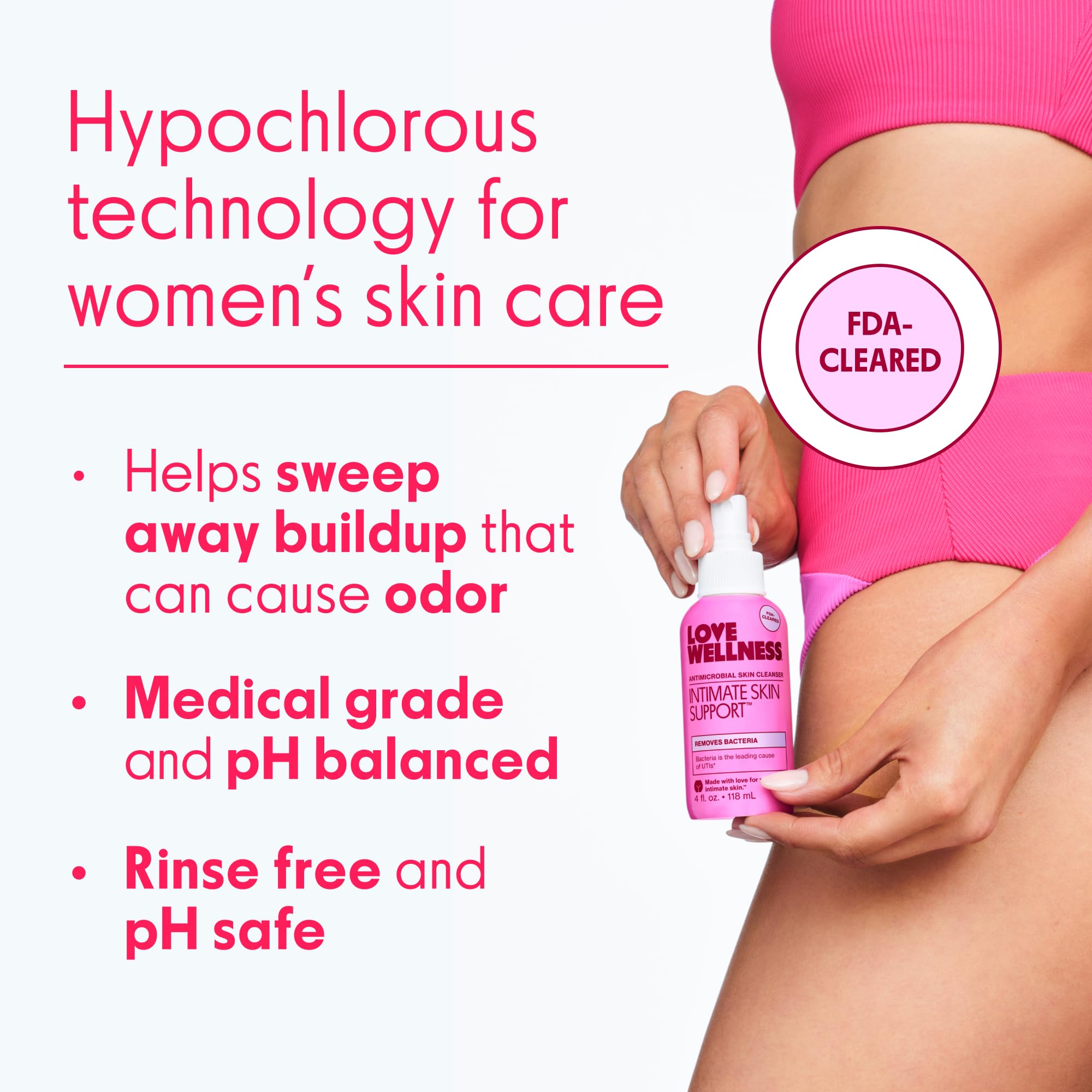 Love Wellness Spray Intime Etiquette : étiquette claire et usage confortable.