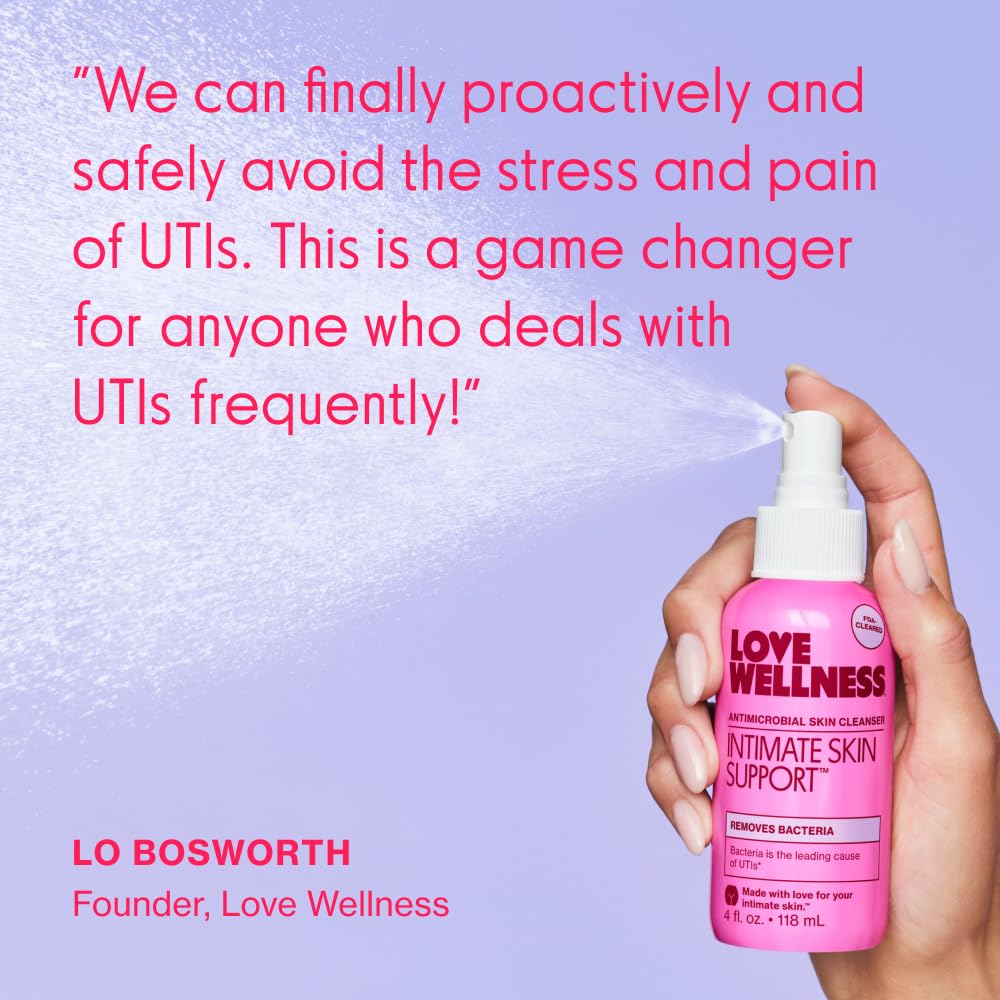 Love Wellness Trousse Voyage Spray Intime : pratique en déplacement.