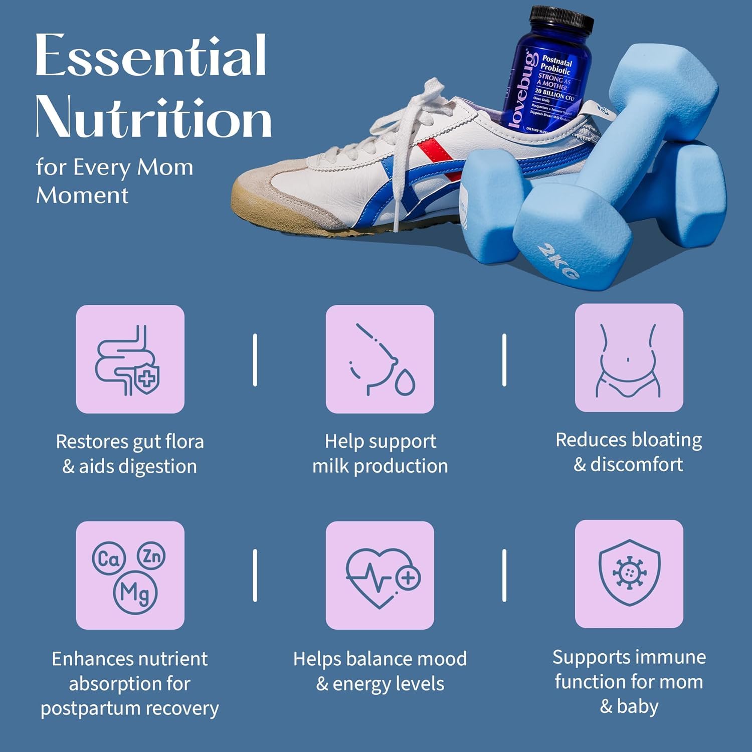 Lovebug fenugrec graine, soutien potentiel à la lactation et au confort digestif