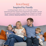 Inspiration par la famille, engagement envers une approche propre LOVEBUG.