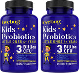 LOVEBUG Probiotiques Enfants — bouteille pratique pour usage quotidien