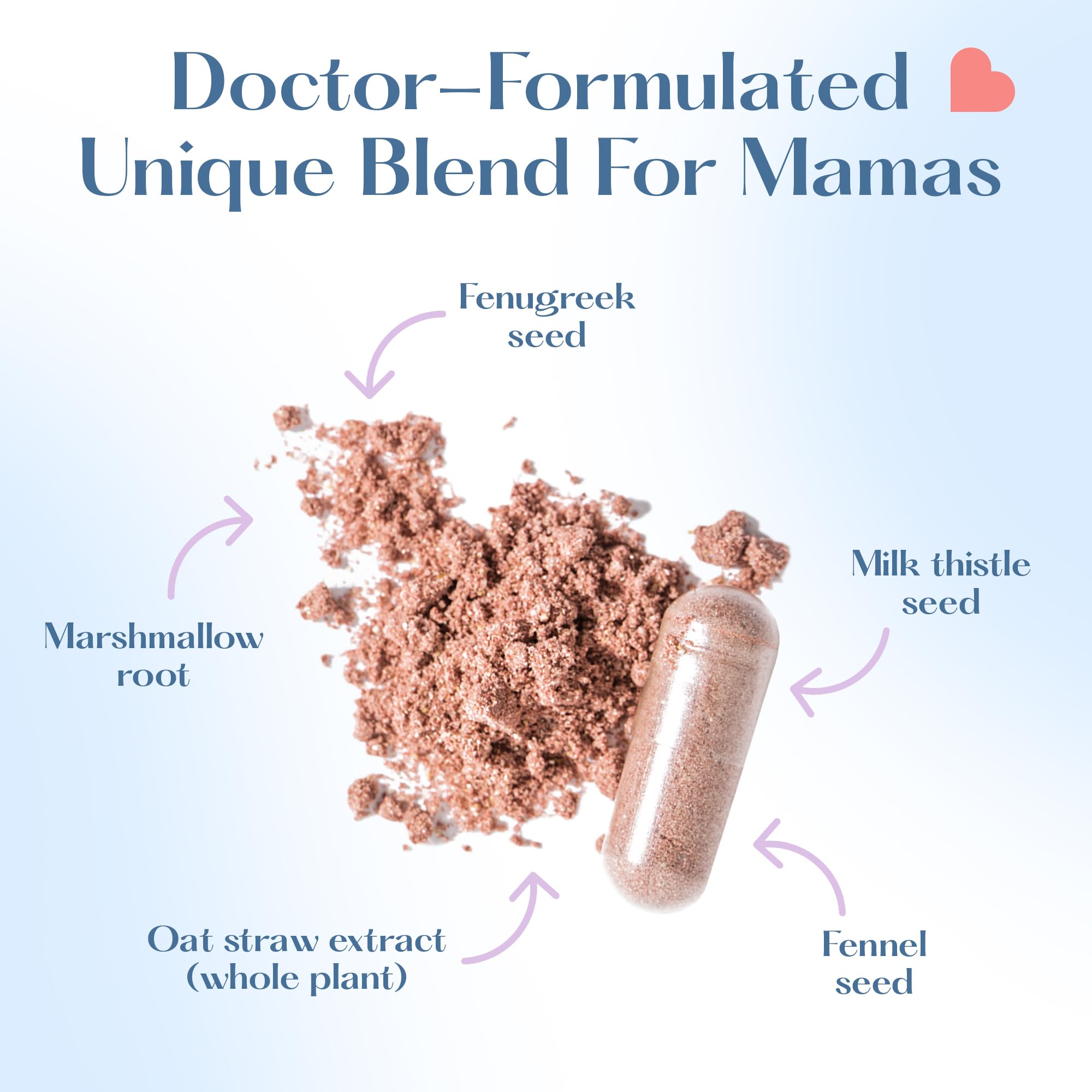 Lovebug 7-souches Probiotiques, bouteille, soutien digestif potentiel pour maman