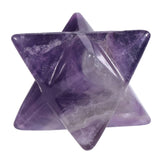 Loveliome Améthyste Merkaba – détail motif, accentue la concentration lors d'une séance.