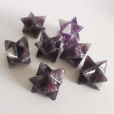 Loveliome Améthyste Merkaba – dimension conscience accrue lors des sessions de méditation.
