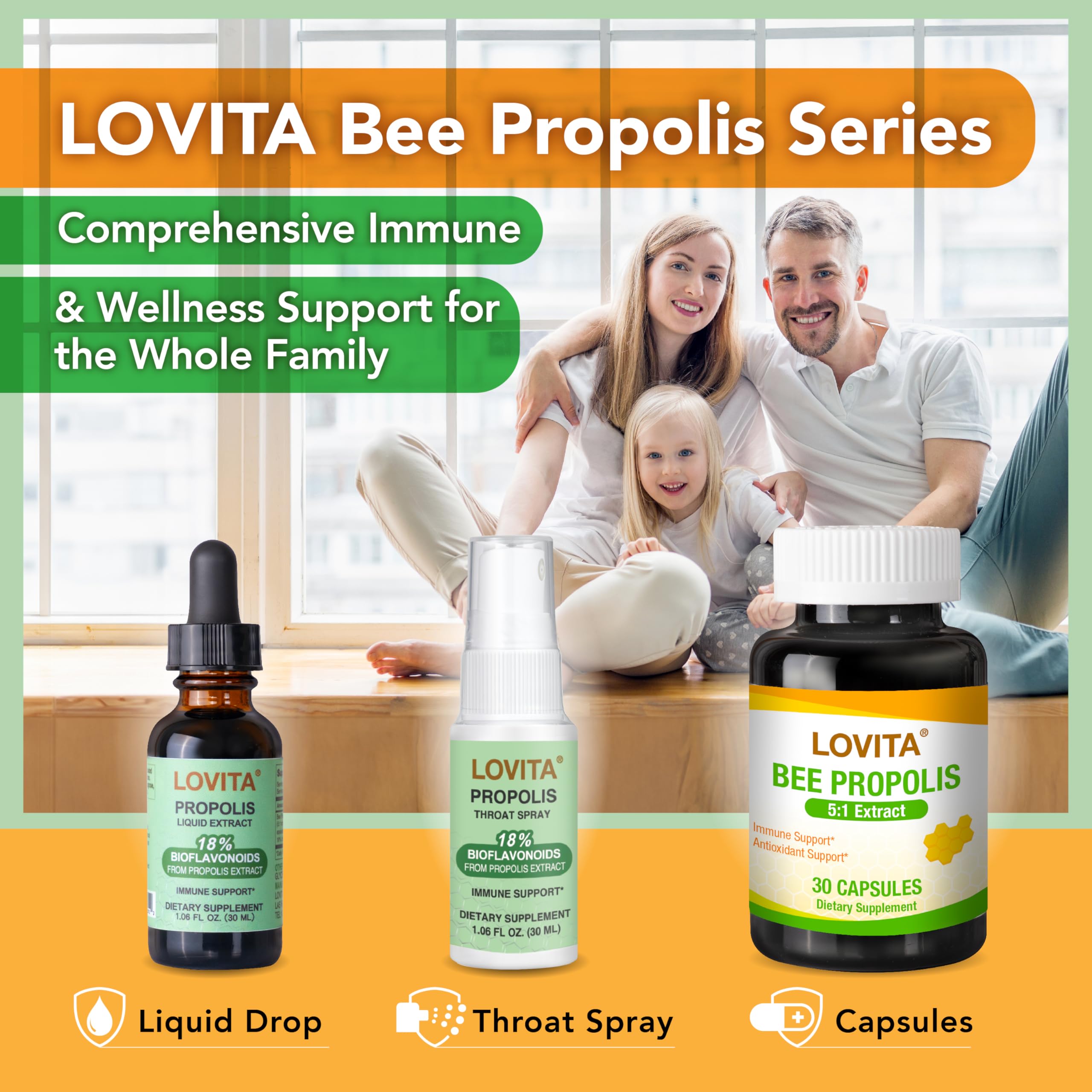 Contrôle GMP sur LOVITA Propolis Extrait Liquide pour sécurité