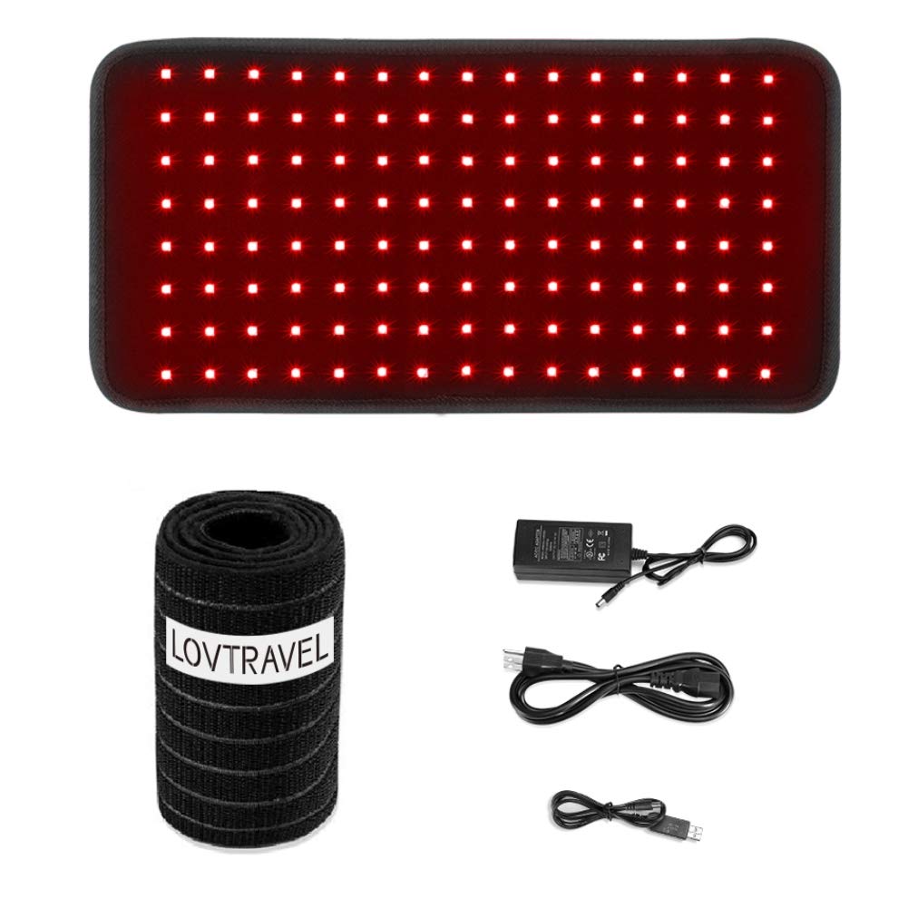 LOVTRAVEL: coussin lumineux 660nm et 850nm pour soulager les tensions musculaires à domicile