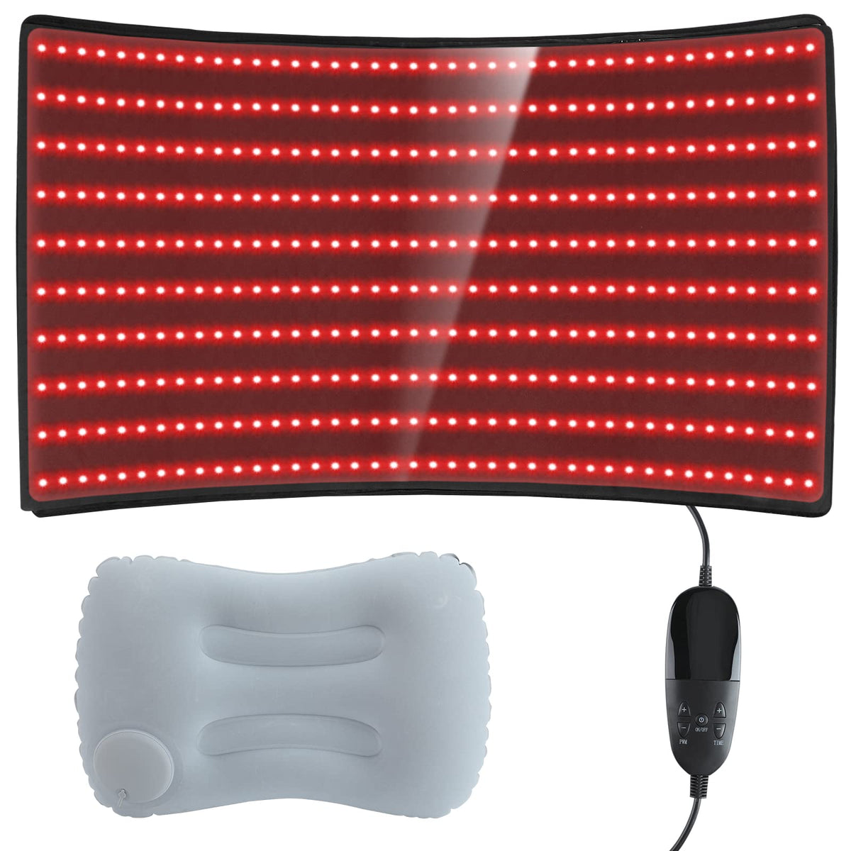 LOVTRAVEL matelas avec lumière rouge 660nm pour relaxation ciblée à domicile