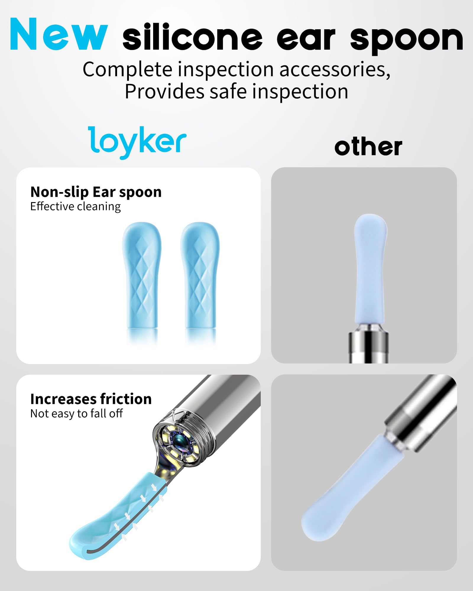 Loyker X6 lentille IP67 étanche facilite le nettoyage après utilisation.