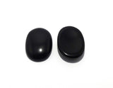 L Pedra et Crystal — surface polie facilitant le mouvement du pouce