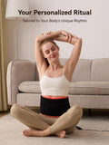 LPKP ceinture lumière rouge, design mains libres pour porter debout ou assis.