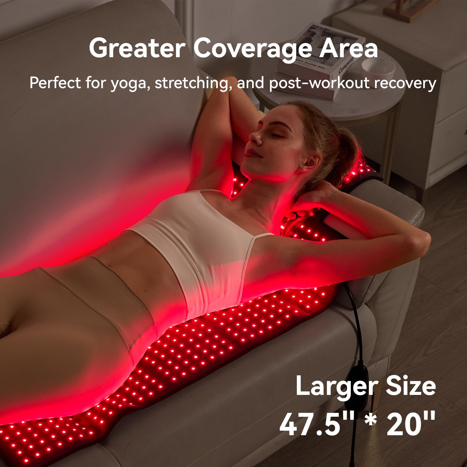 LED haute densité LPKP 660nm/850nm, stimulation lumineuse pour récupération après effort.