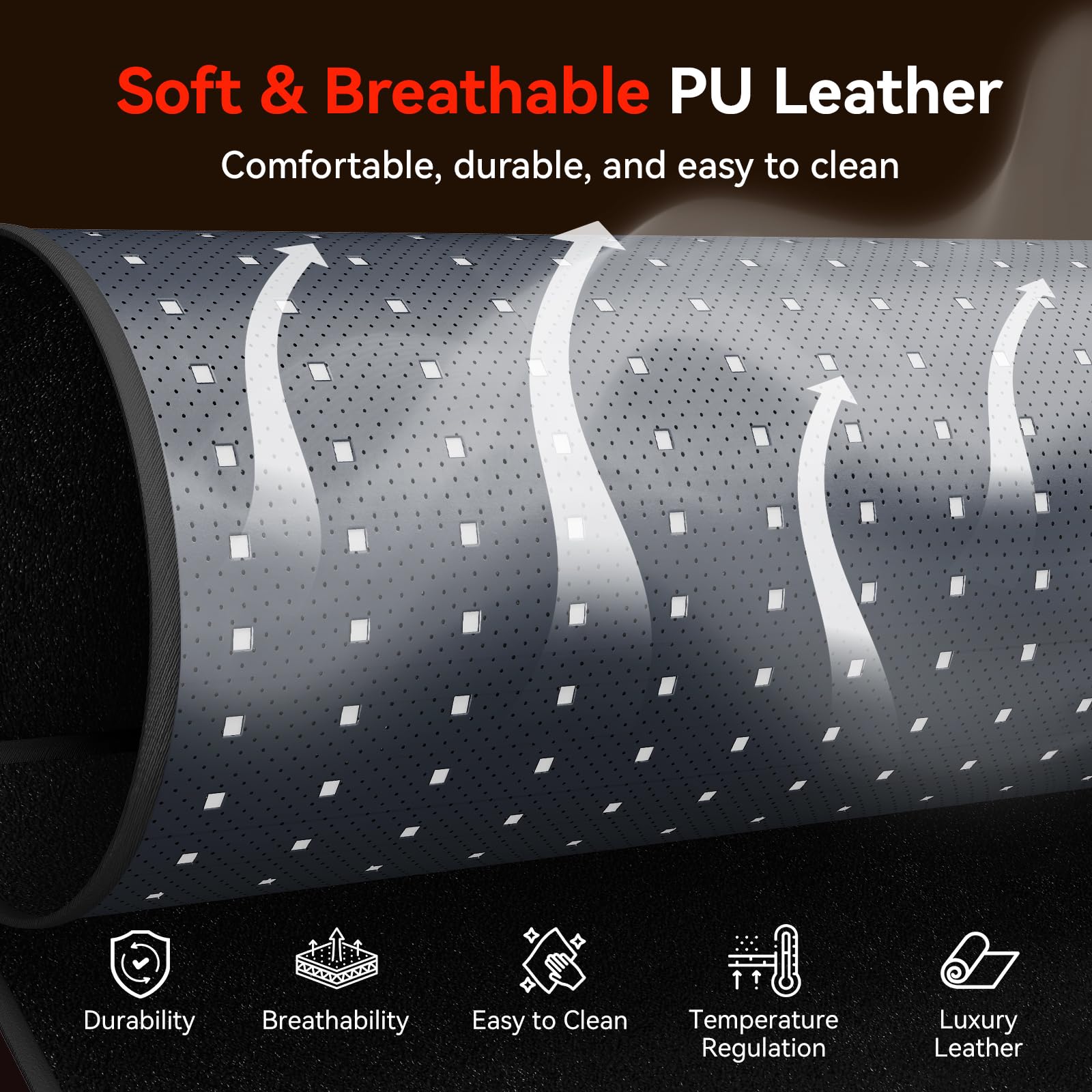 Surface imperméable LPKP, nettoyage rapide et durabilité durable.