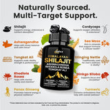 Shilajit acide fulvique et minéraux, base minérale naturelle LSOIUX.
