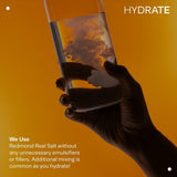 Étiquette NSF sur LTH Hydrate attestant d un contrôle qualité indépendant