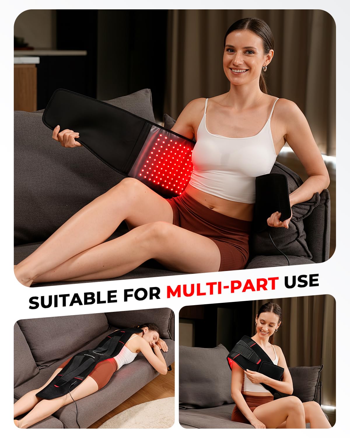 LTW bandeau utilisations quotidiennes dos taille épaules pour la polyvalence