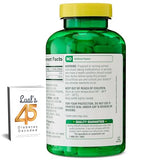 Étiquette sur l’emballage indiquant magnésium et absence d’additifs.