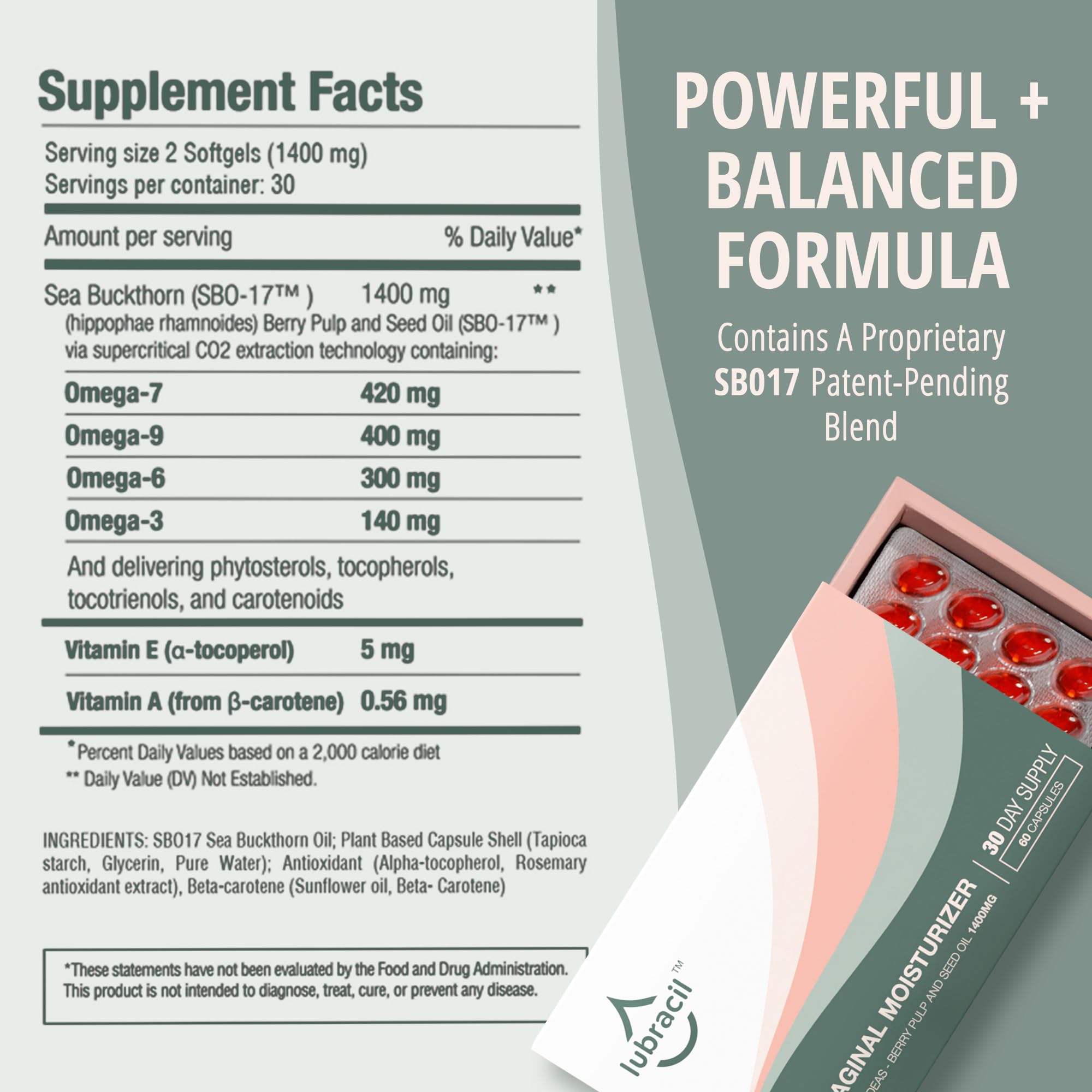 Lubracil vitamines A et E pour douceur et soin