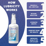 Lubricity sans aromes, spray inodore pour bouche.