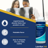 Lubrisyn – mélange eau pour hydratation articulaire.