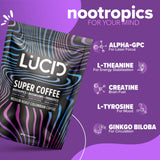 Lucid Superfood Café champignon tremelle pour douceur aromatique et équilibre des saveurs