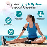 LUCKCHAN détox lymphatique – capsules quotidiennes faciles à prendre pour l'équilibre des fluides.