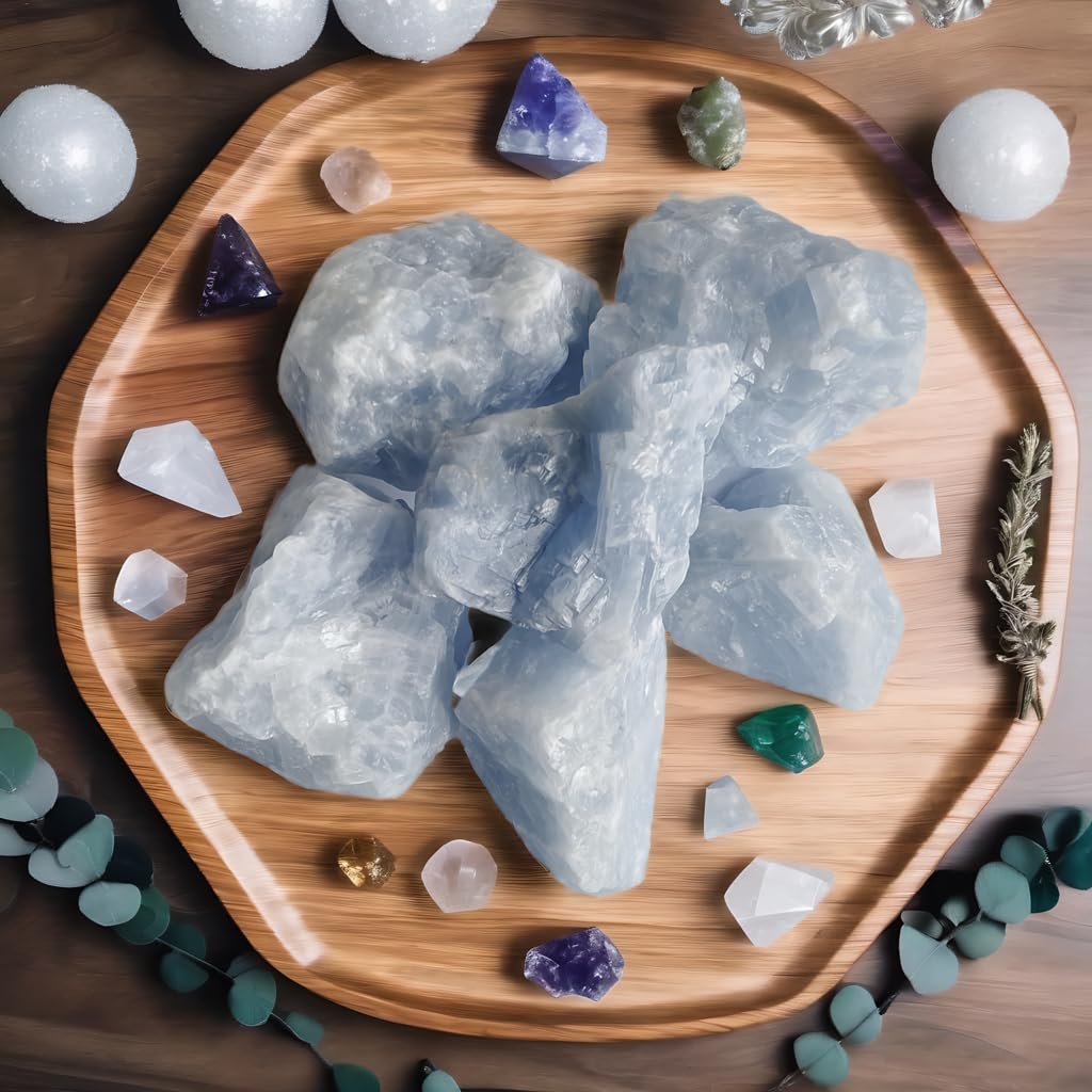 Luckeeper cristaux quartz bruts idéaux pour méditation et concentration