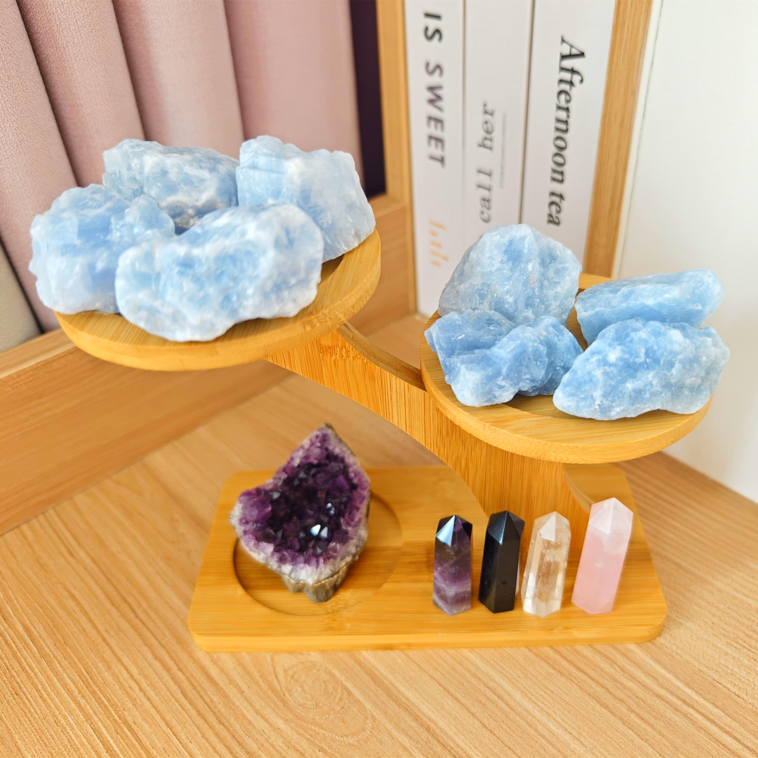 Luckeeper nettoyage eau cristal bleu préparation et purification