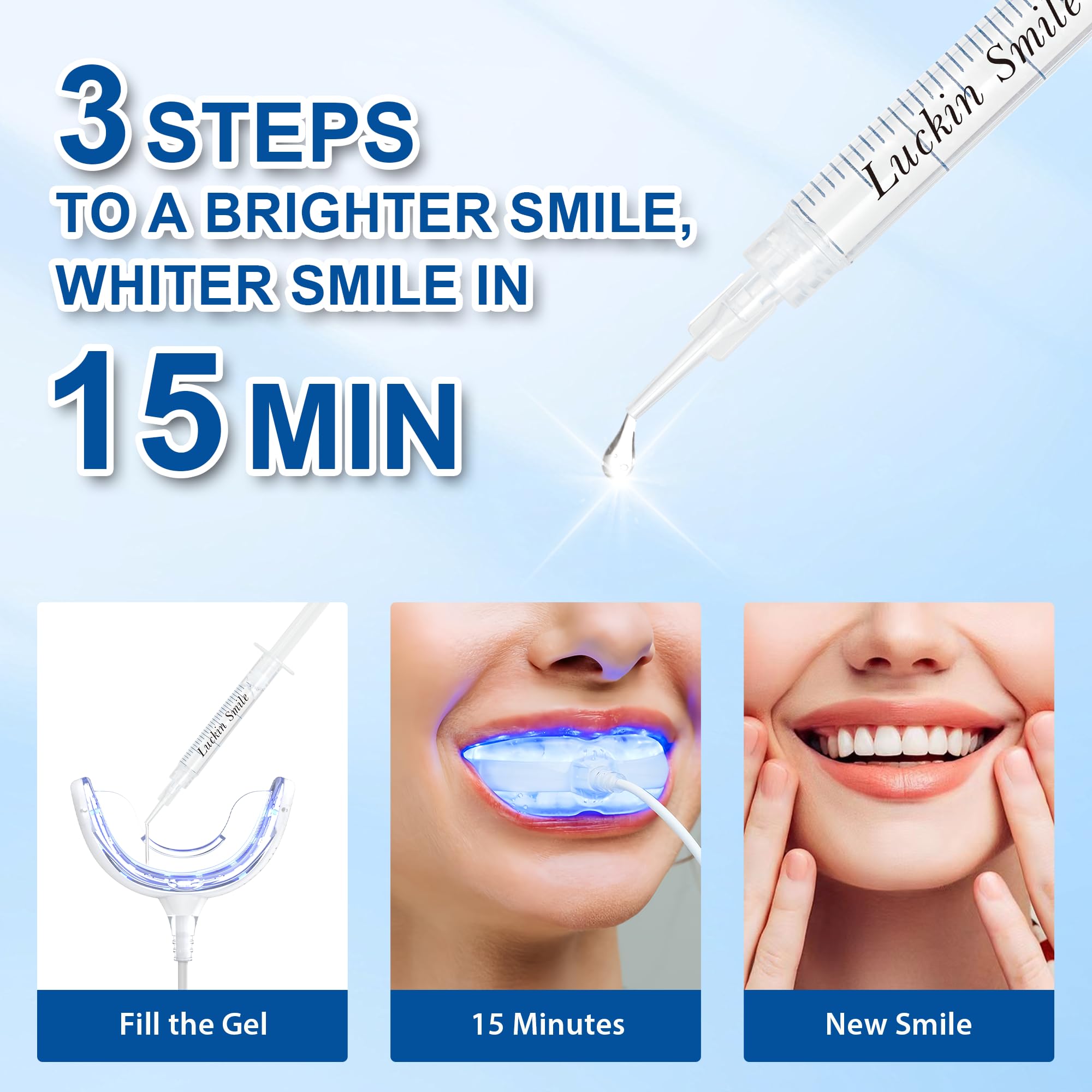 Luckin Smile: compatible-aligneurs-transparents-lampe-led, utilisation facile avec vos dispositifs existants.