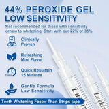 Luckin Smile: gel-44-pour-cent-peroxyde, potentiel d’éclaircissement profond des taches.