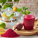 Luckycare betterave : couleur naturelle et arôme neutre dans les boissons.