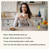 LUCNVEM Calcium Citrate Liquide: emballage sûr et conforme aux Bonnes Pratiques de Fabrication.